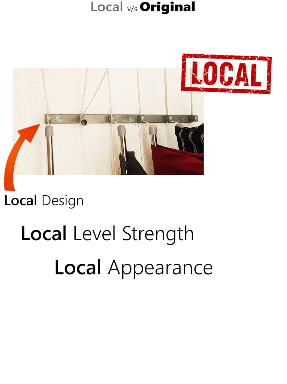 Local and Original Hanger